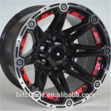 17 inch black alloy wheels with rel lip